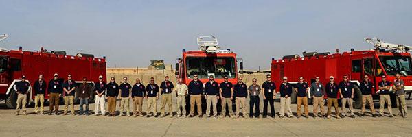KBR Firefighters Provide Mission Critical Support around the World