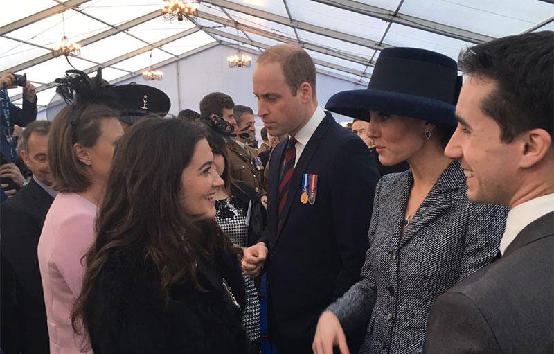 KBR employees honored to meet members of royal family including Prince William Princess Catherine and Prince Harry