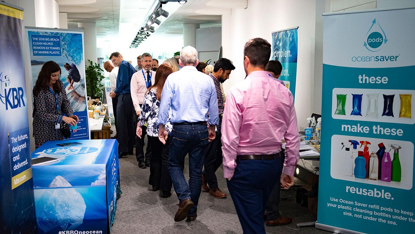 Interactive Environmental Booths and Displays at the Leatherhead Office
